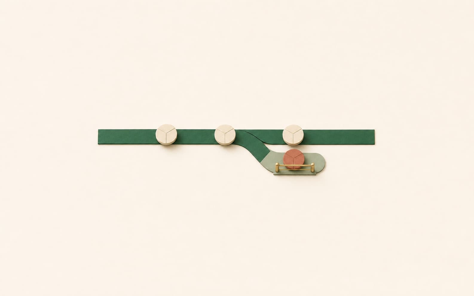 Routine order tokens moving forward while one exception waits for review