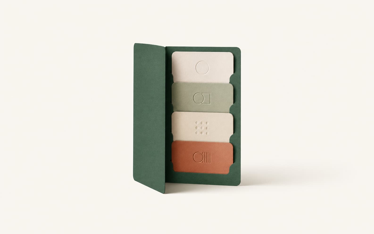 A minimalist folio organizing the layers of a complete Product Skill