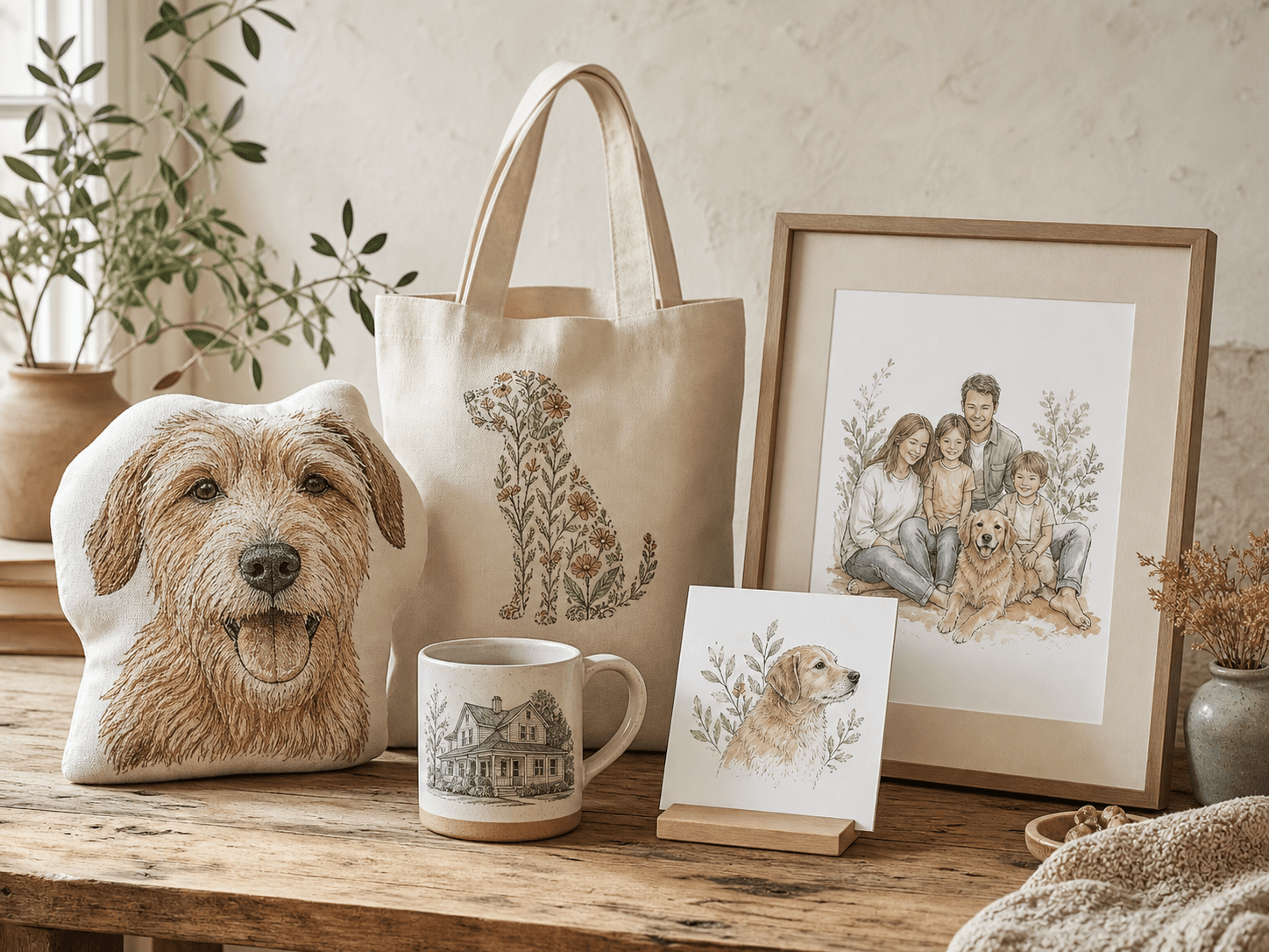 A distinctive collection of personalized gifts for a modern Etsy shop